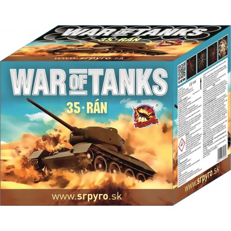 Ohňostroj War of Tanks 35 ran