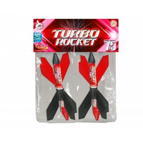 Rakety Turbo Rocket 75 4ks/bal