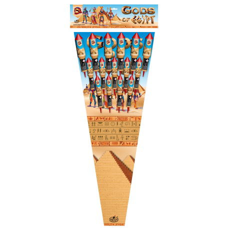 Rakety Gods of Egypt 15ks