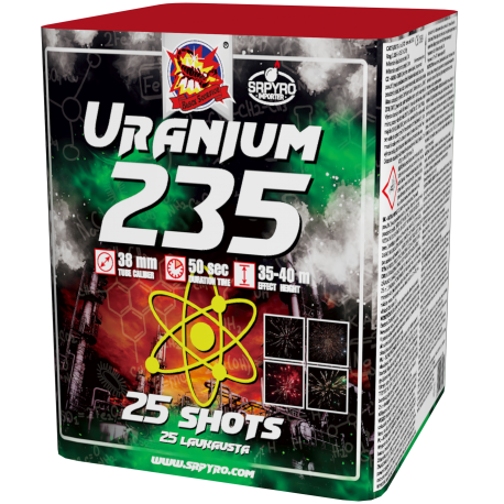 Uranium 235 25 r 38mm