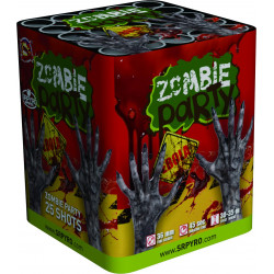 Ohňostroj Zombie party 25r 36mm 1ks