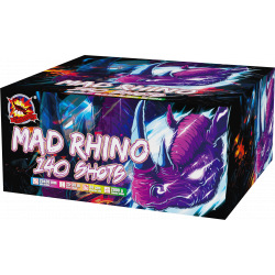 Ohňostroj Mad Rhino 140ran 25-30mm 1ks